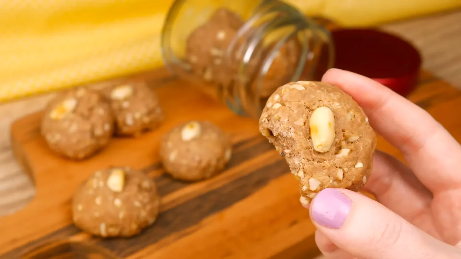eceita de Cookie Fit com Pasta de Amendoim: Simples, Rápida e Saudável