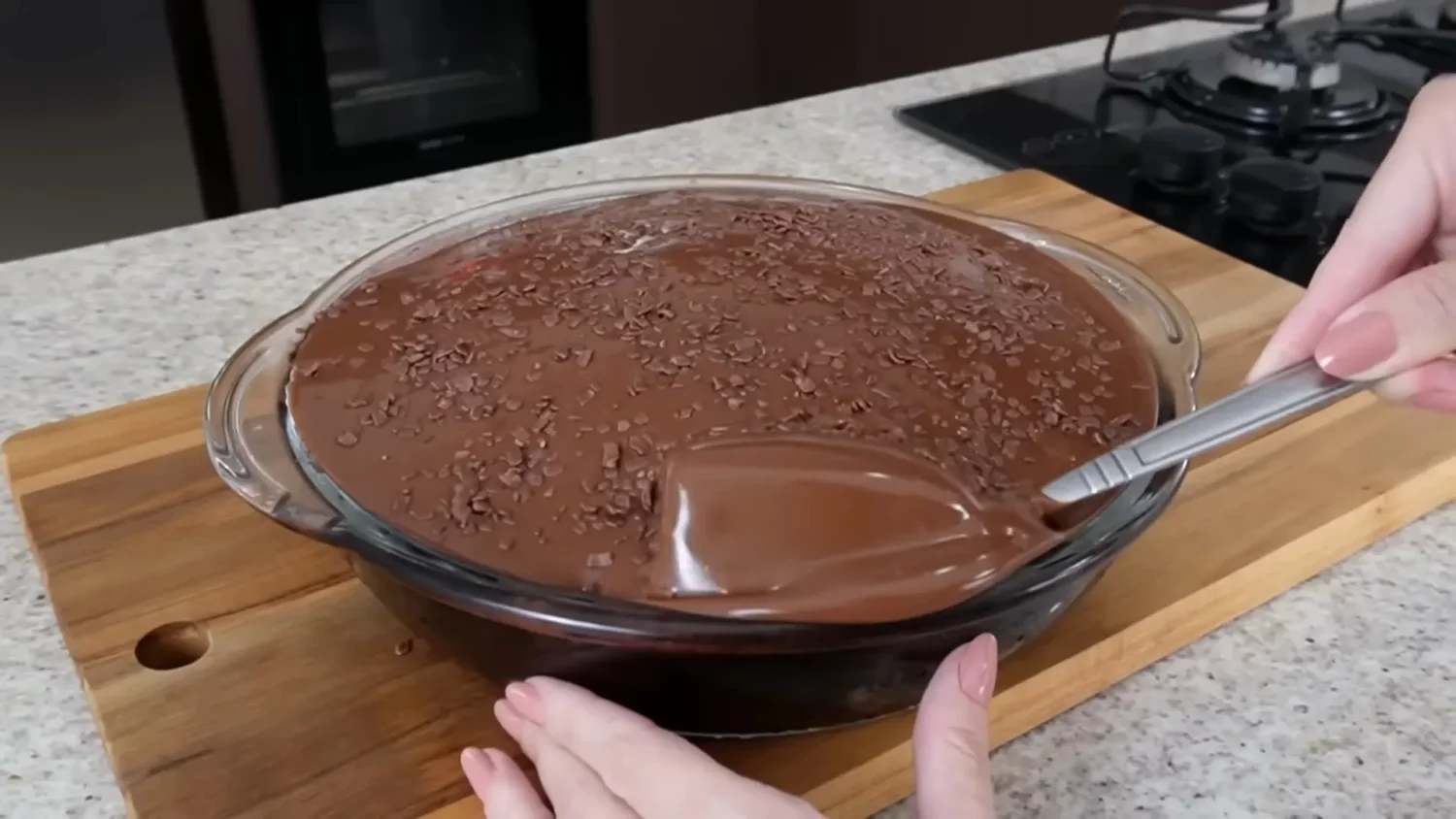 Ingredientes Saudáveis e Simples para o Bolo Gelado de Chocolate