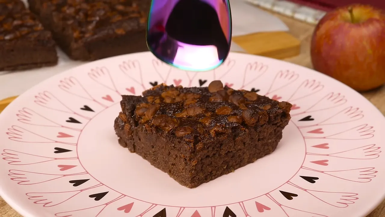 Ingredientes Simples para o Brownie de Maçã