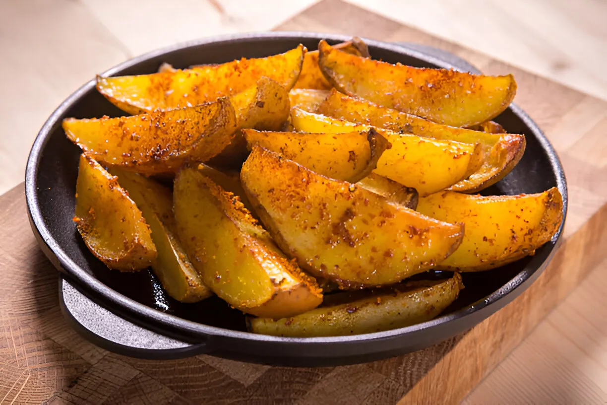 Batata Rústica com Parmesão na Airfryer