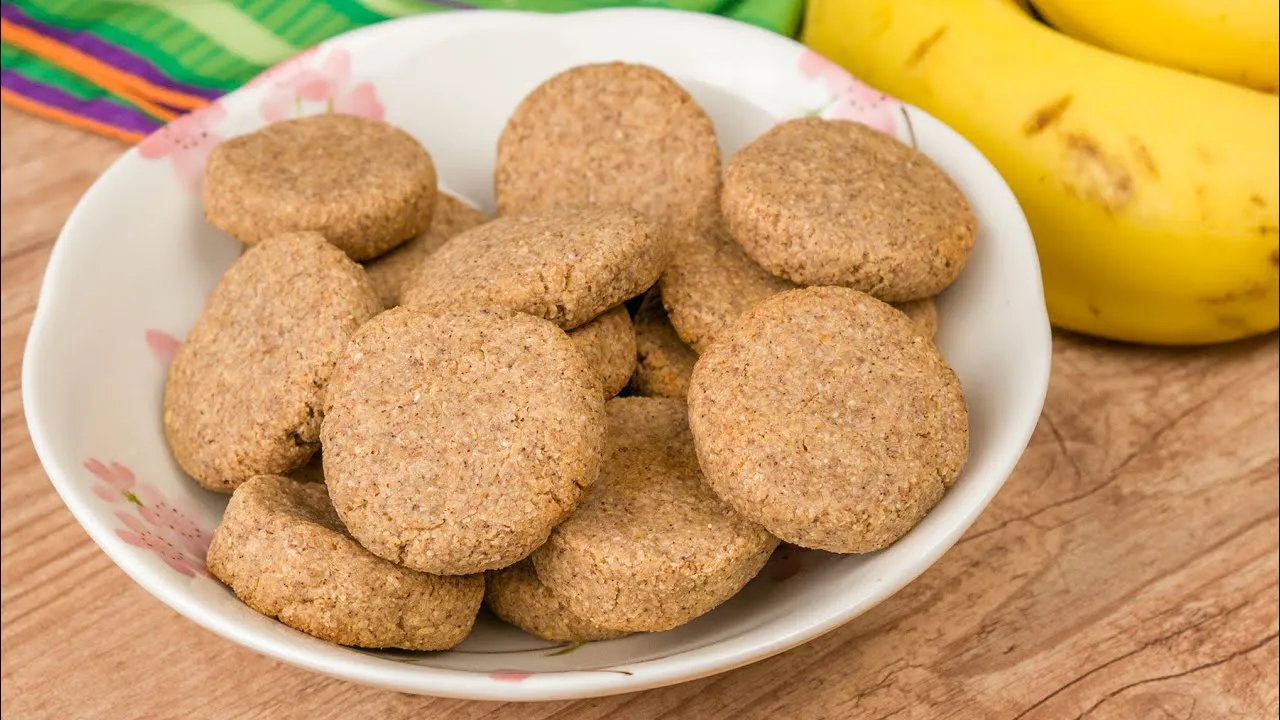 Biscoitinho de Banana, Aveia e Canela: Fácil e Saudável para o Almoço de Dia dos Pais!