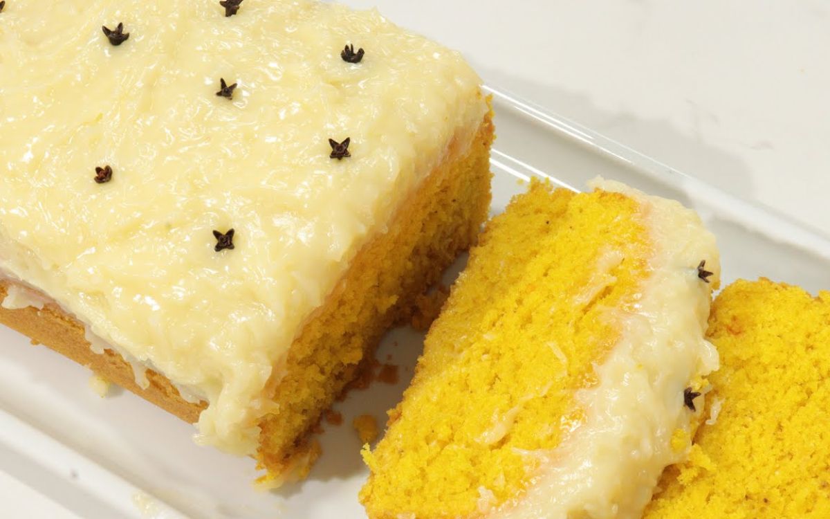 Bolo de Abóbora com Coco Super Fofinho,Fácil e Muito Gostoso: você vai se apaixonar