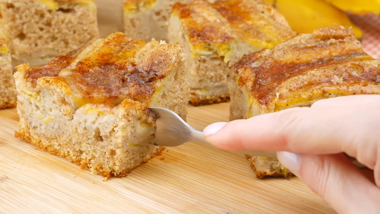 Bolo de banana Fofinho