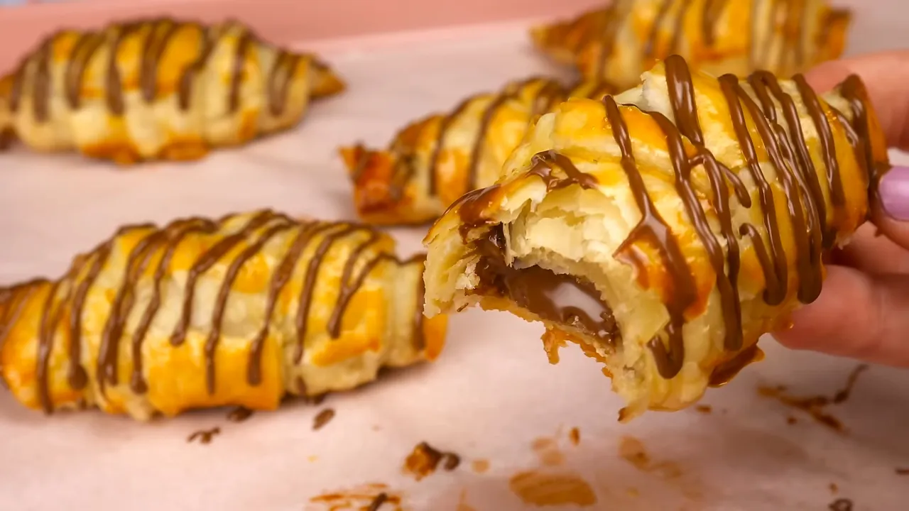 Passo a Passo para Preparar o Croissant de Chocolate