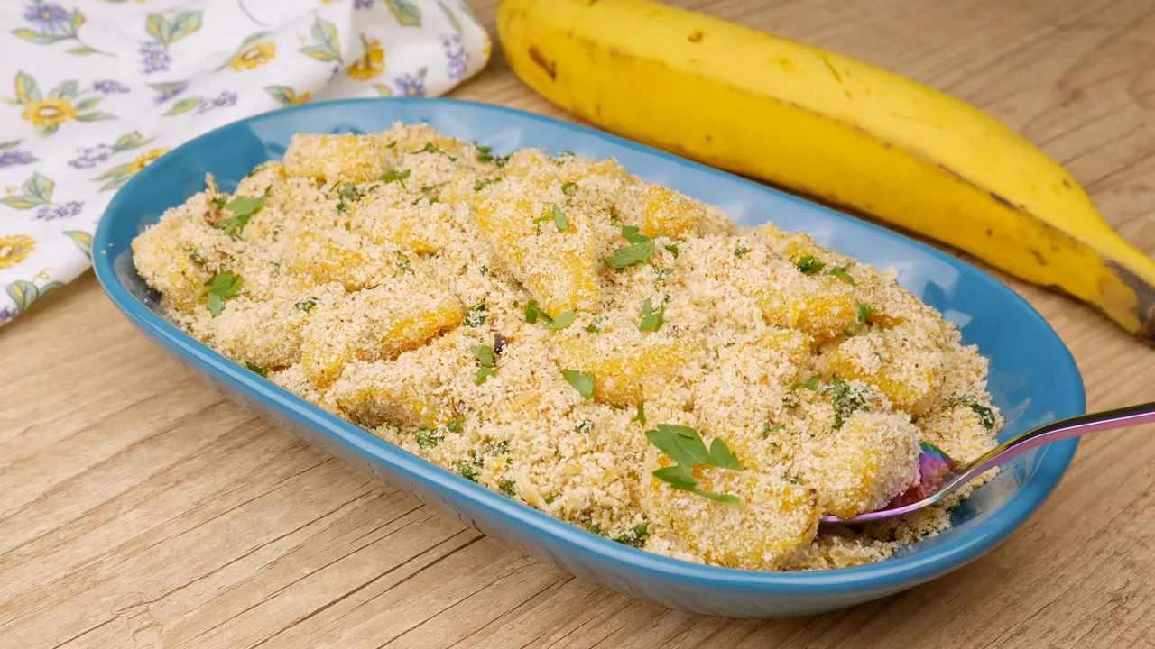 Receita de Farofa de Banana Molhadinha para Acompanhar Seus Pratos Favoritos