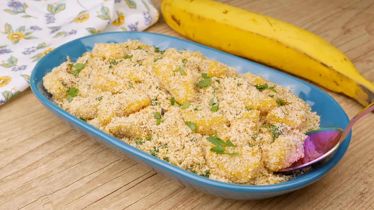 Farofa de Banana Molhadinha
