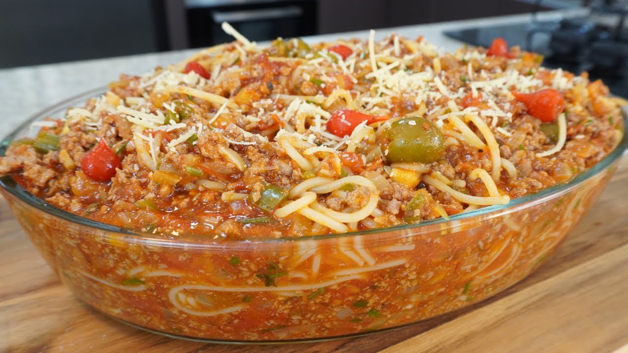 Macarrão Suculento com Carne Moída Receita Coringa para Todas as Ocasiões