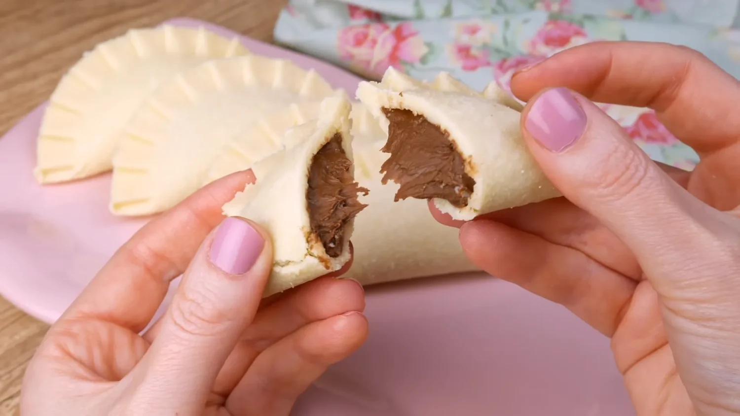 Pastel de leite Ninho Com Nutella