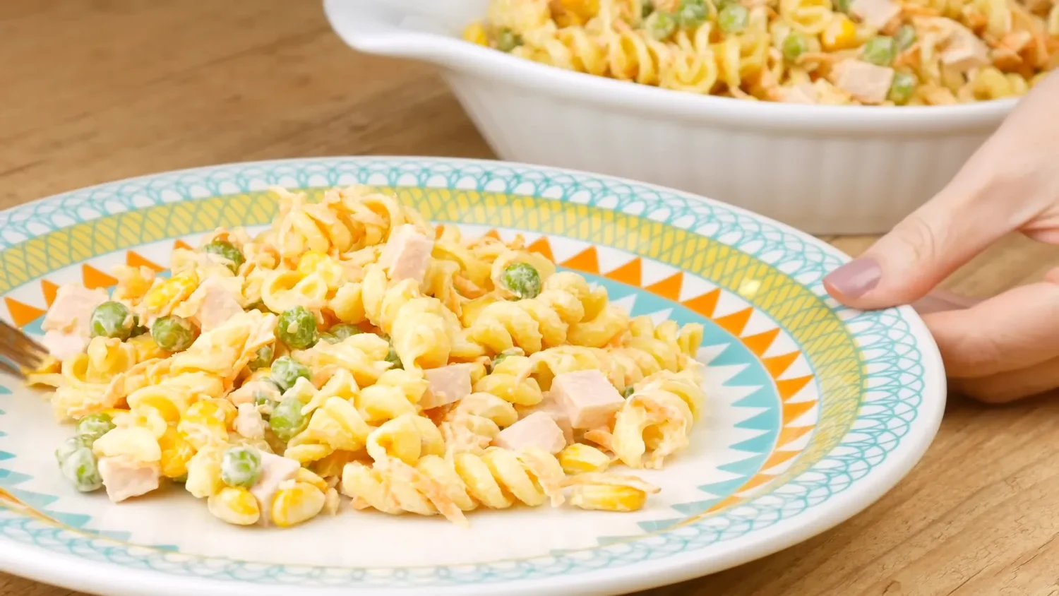 Salada de Macarrão para o Churrasco