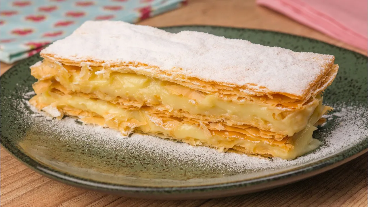 Torta Mil Folhas: Clássico Delicioso e Fácil para o Almoço de Dia dos Pais!