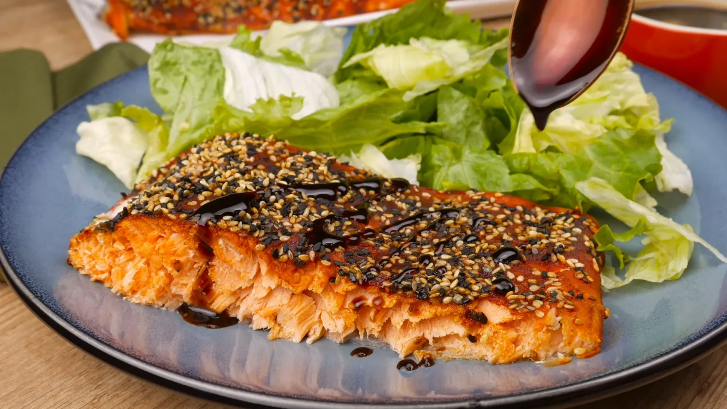 Ingredientes para o Salmão com Páprica Perfeito