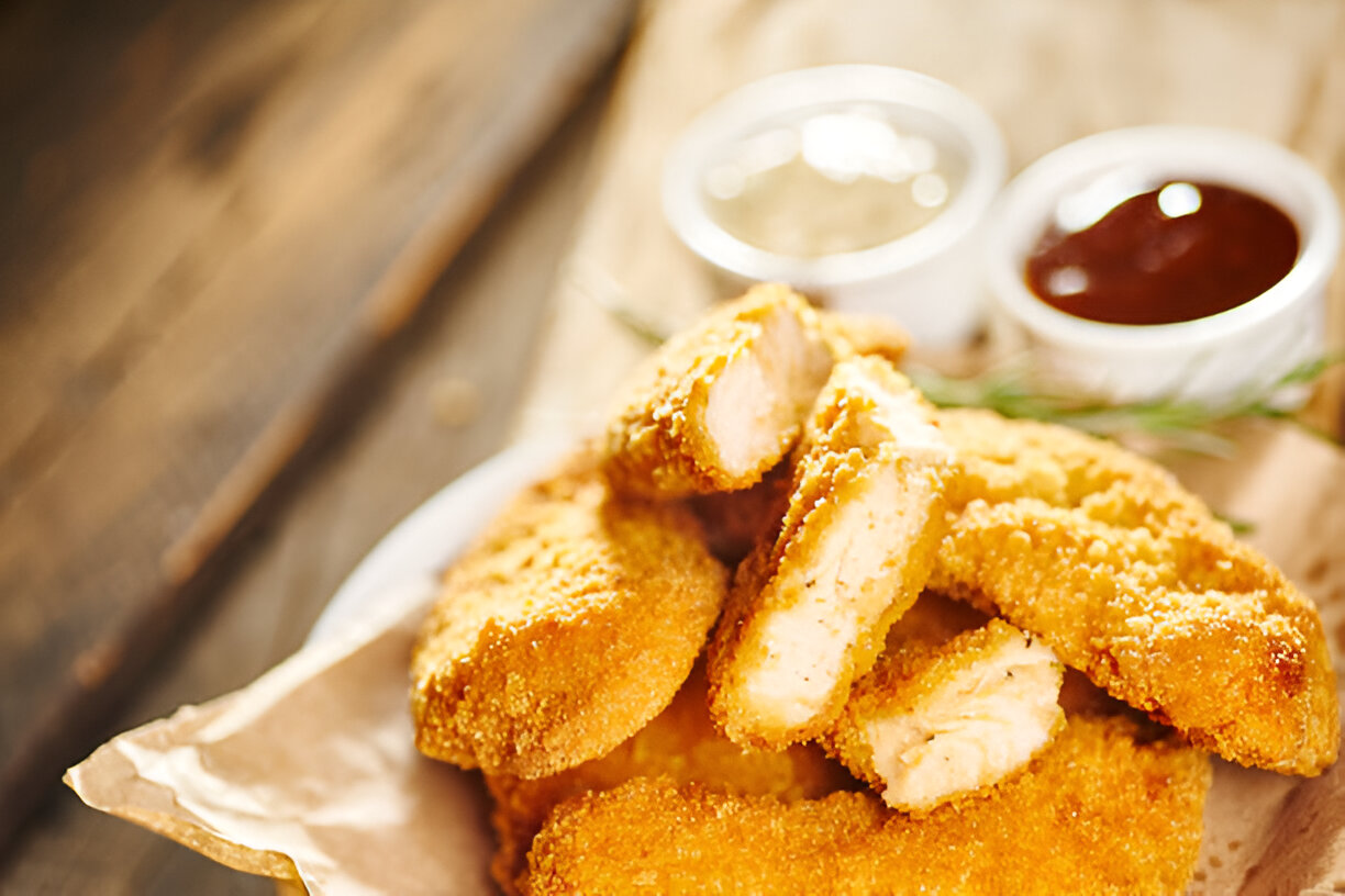 Como fazer frango empanado: sem fritura que fica delicioso para o almoço, bem sequinho