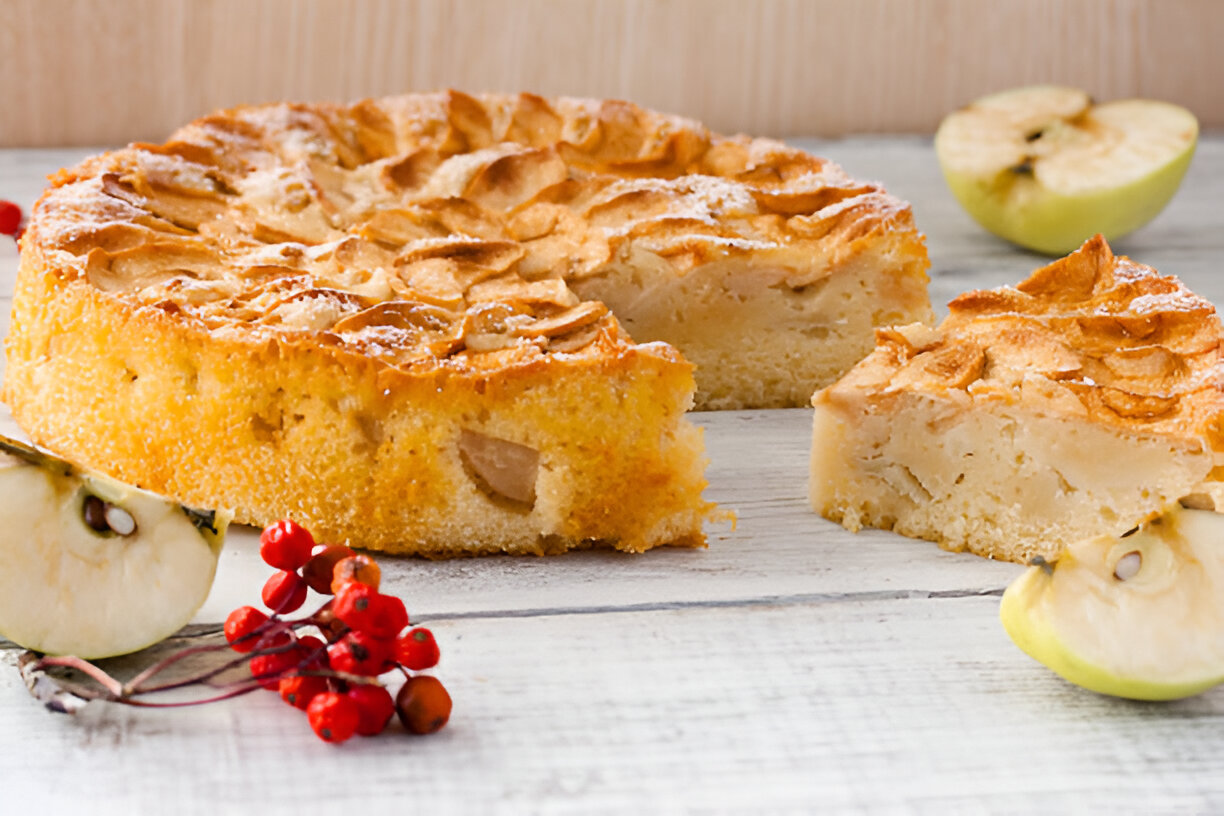 Bolo de Maçã com Iogurte e Canela: Muito Gostoso e com poucos ingredientes