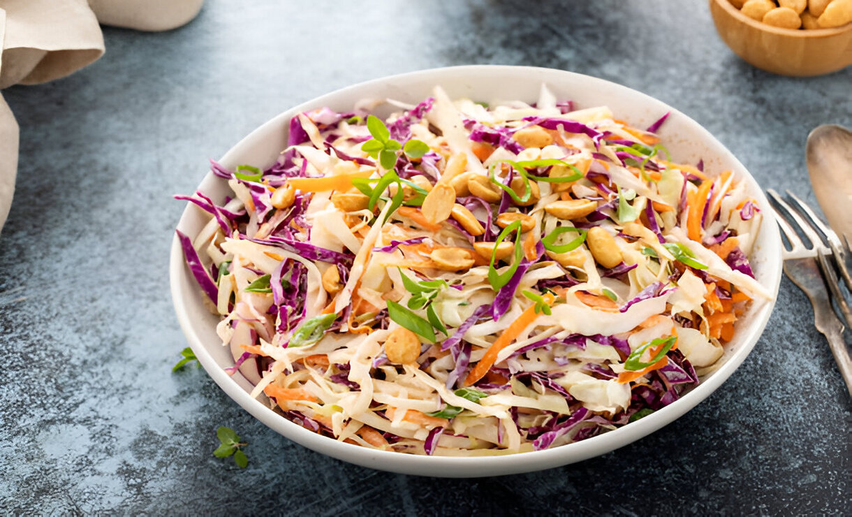 Receita de Salada de Repolho Agridoce: Fresca, Crocante e Irresistível