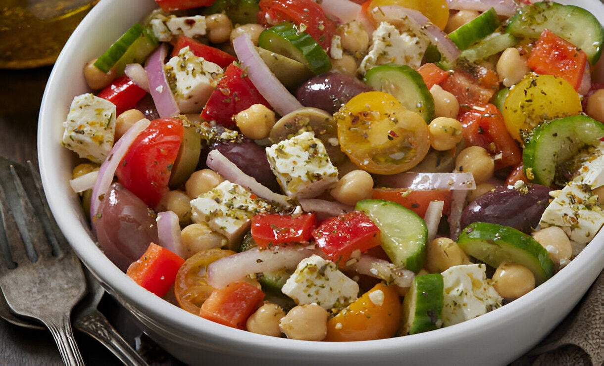 Salada de Grão de Bico