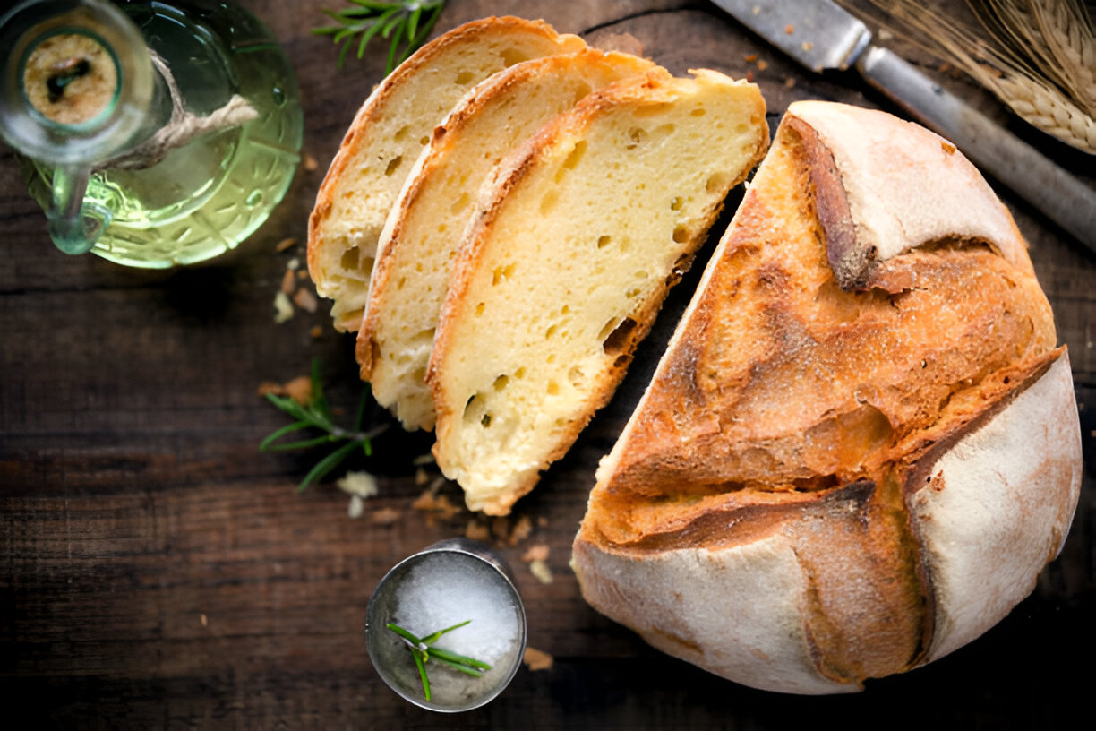 Pão salgado que não precisa sovar, rapidinho está pronto