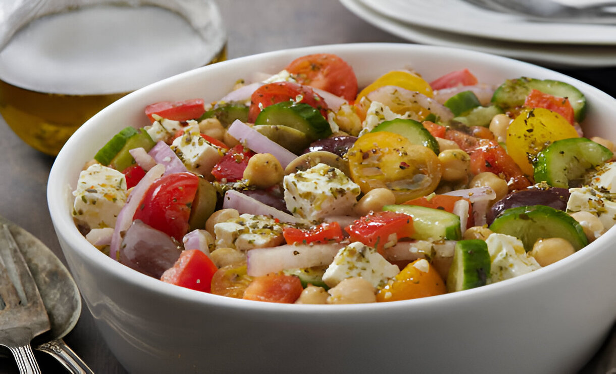 Receita de Salada de Grão de Bico: Nutritiva, Fácil e Cheia de Sabor