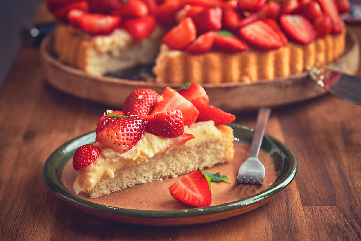 Esta torta de morango vai ser a sobremesa preferida da sua família